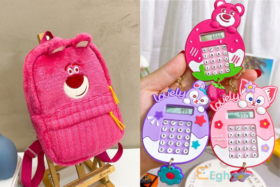 14 Alat Sekolah Bertema Lotso, Beruang Toy Story yang Gemas!