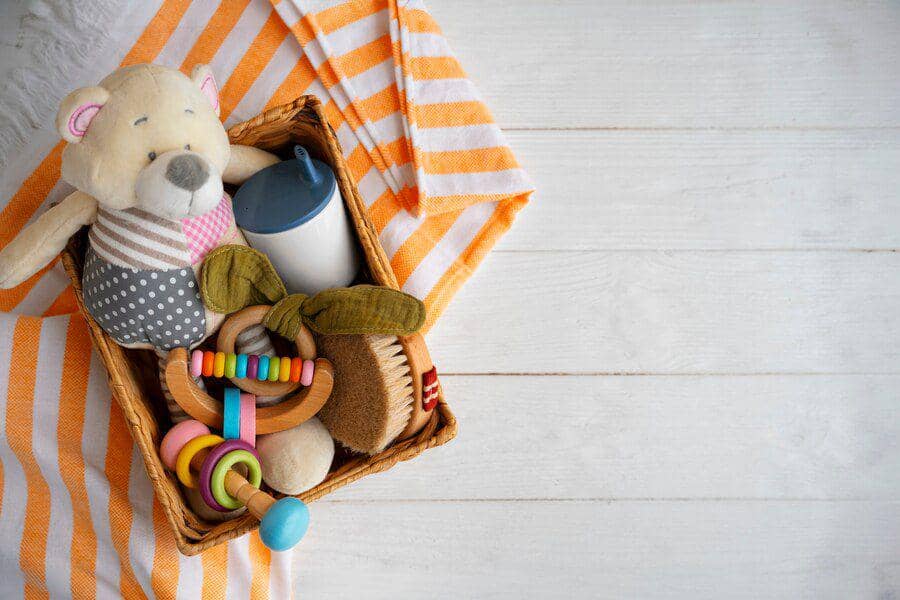 Ilustrasi mainan bayi. (freepik.com)