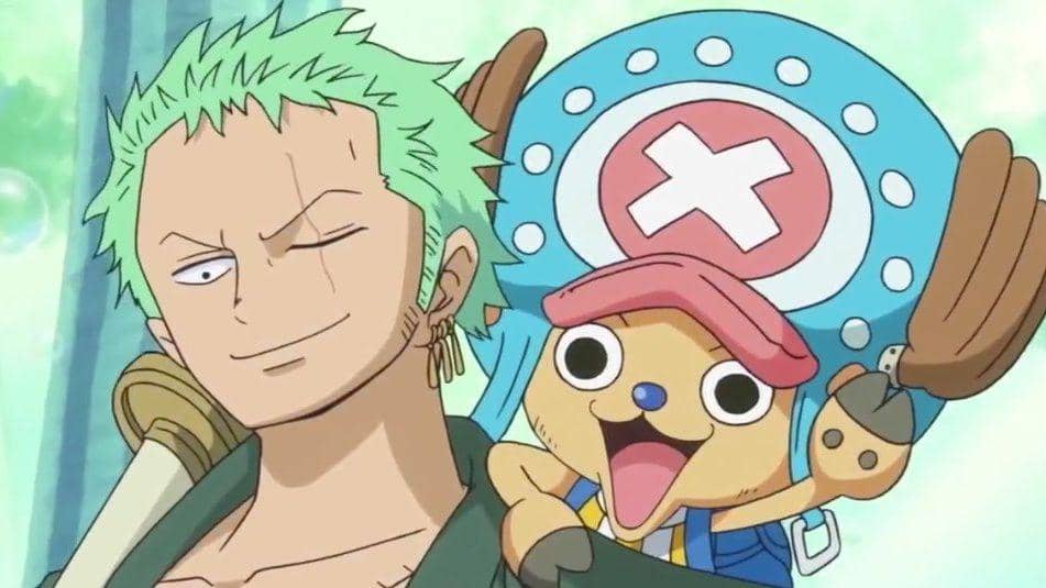Roronoa Zoro dan Tony Tony Chopper (dok. Toei Animation/One Piece)