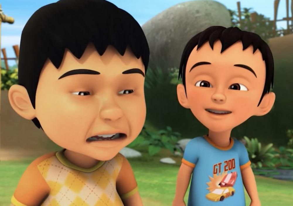 Ehsan dan Fizi (dok. Les’ Copaque/Upin Ipin)