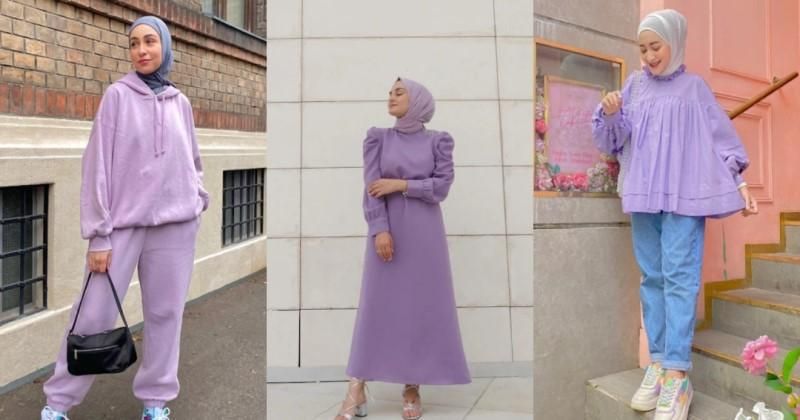 10 Warna Hijab yang Cocok untuk Baju Ungu