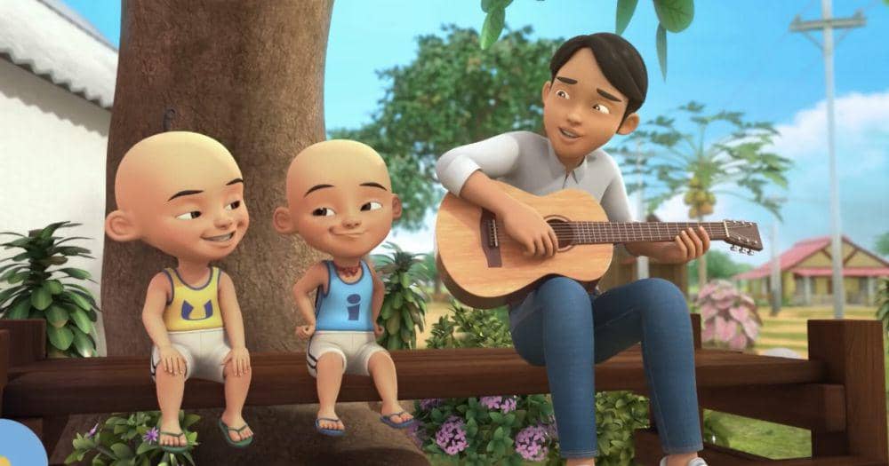 Abang Iz bersama Upin dan Ipin (dok. Les’ Copaque/Upin Ipin)