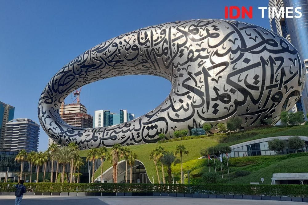 Museum of the Future di Dubai (IDN Times/Ita Malau)