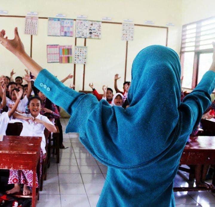 Ilustrasi sekolah. (instagram.com/siska_kusmayanti