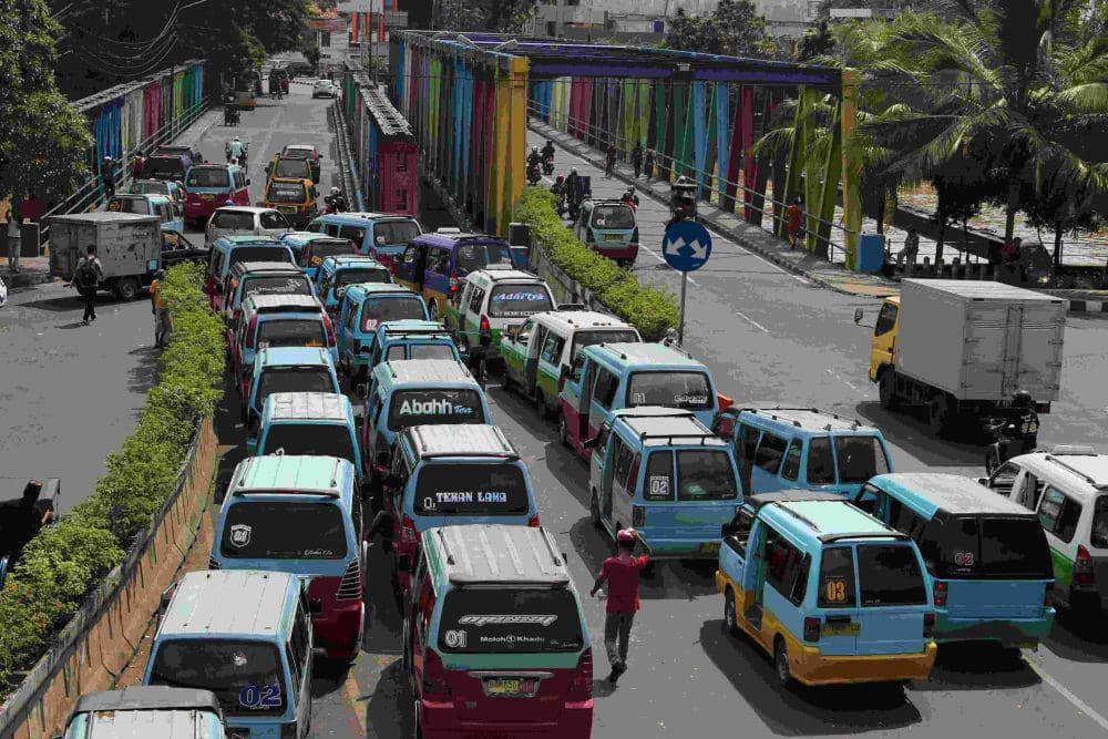 ilustrasi kemacetan di perkotaan (pexels.com/Deden R)
