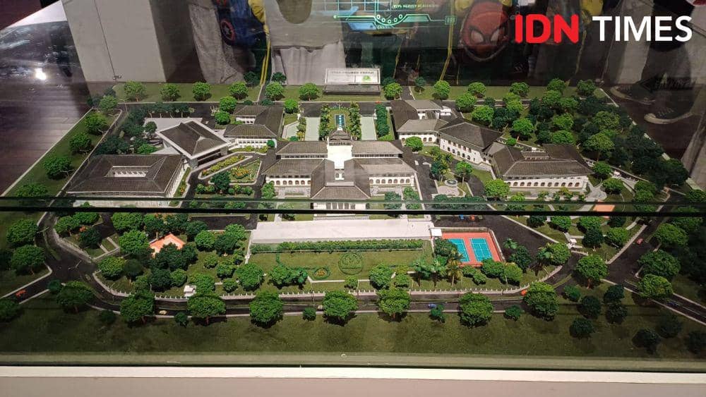Potret miniatur Museum Gedung Sate, Bandung (IDN Times/Dhiya Awlia Azzahra)