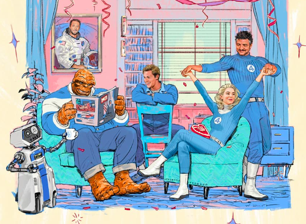 5 Fakta Film Fantastic Four: First Steps, Pembuka MCU Phase 6