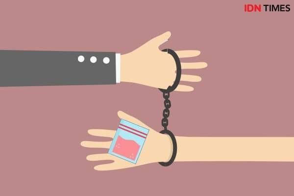 Simpan Sabu di Kotak HP dan Amplop, Pengedar di Kukar Diringkus Polisi