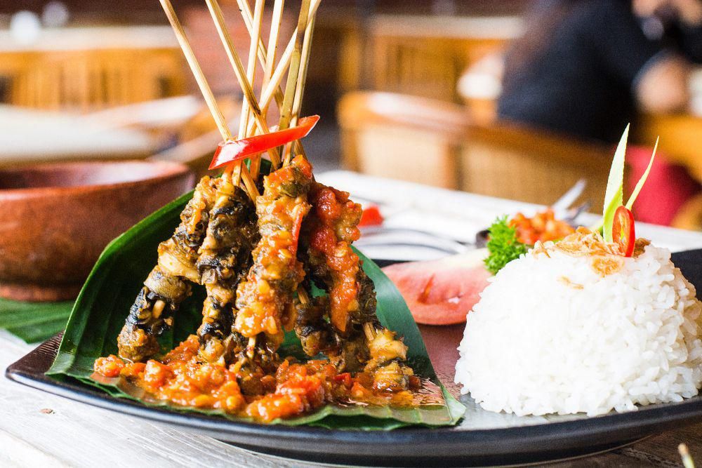 Sate kakul bumbu kacang. (X.com/tjendanaresto)