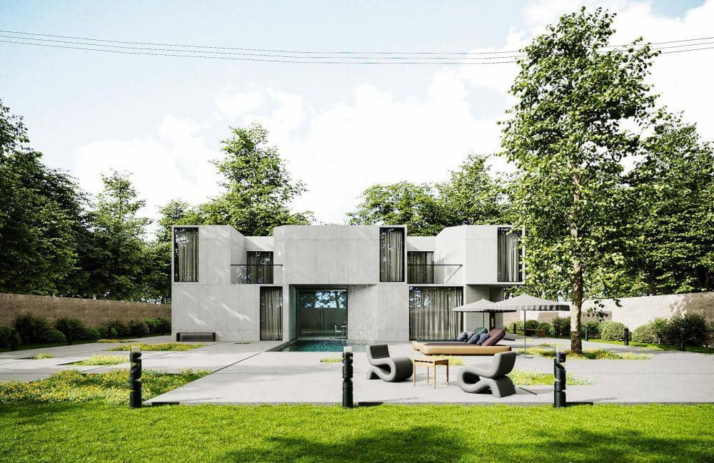 fasad rumah minimalis (pexels.com/Bilal Mansuri)