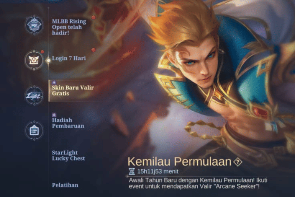 Vali R Event Kemilau Permulaan di Mobile Legends, Skin Valir Gratis | IDN Times