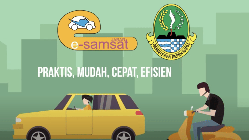ilustrasi e-SAMSAT JABAR (dok. youtube.com/BAPENDA JABAR)