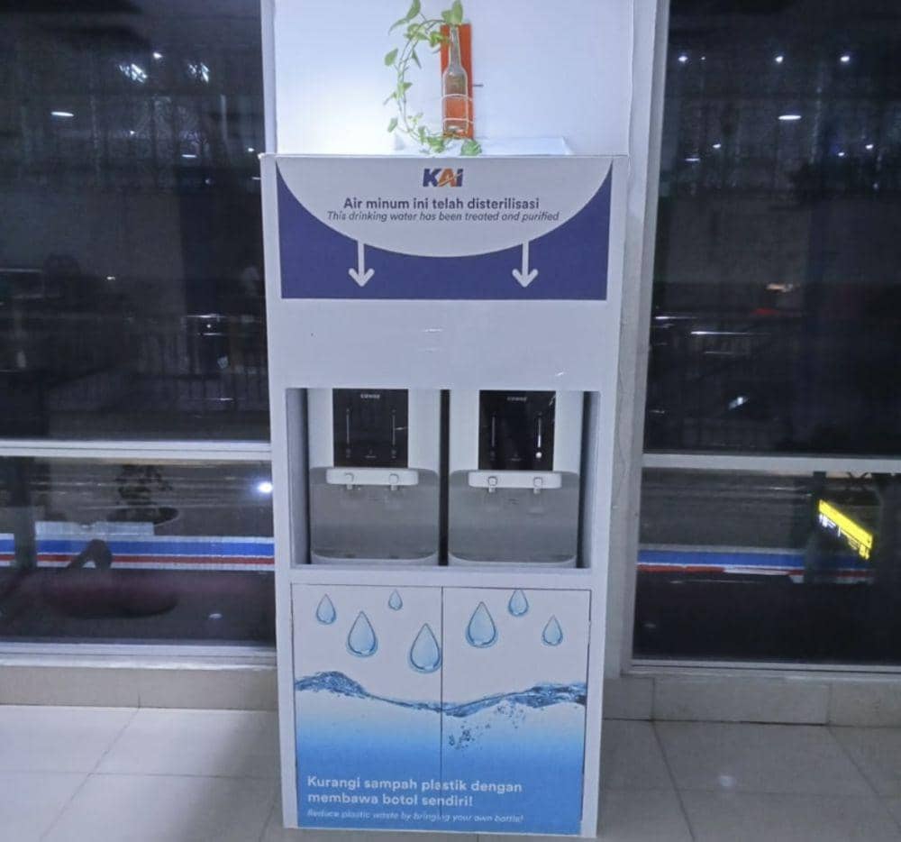 Api Minum Ada Fasilitas Gratis Air Minum di Stasiun Kereta Api Sumut | IDN Times ...