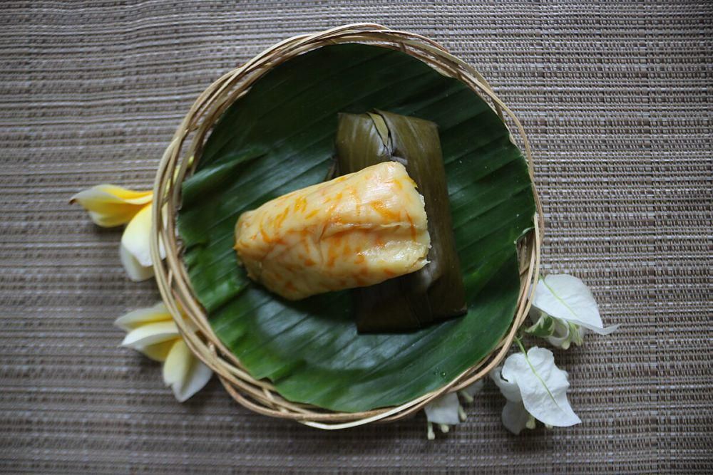 ilustrasi sumping waluh khas Bali (commons.wikimedia.org/joseagush)