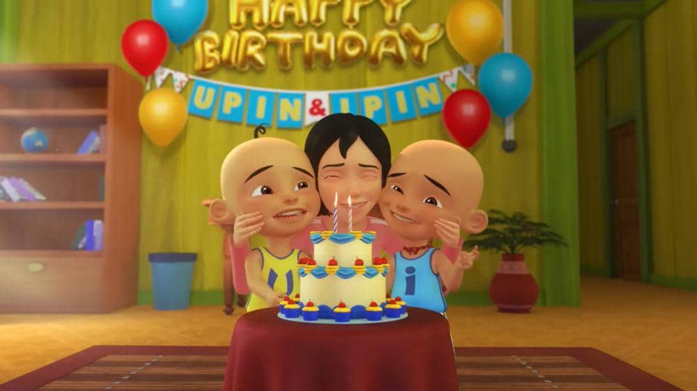 Kak Ros bersama Upin dan Ipin (youtube.com/Les' Copaque Production/Upin Ipin)
