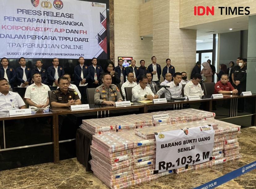 Bareskrim Tangkap 22 Tersangka Judi Online Sindikat China dan Kamboja
