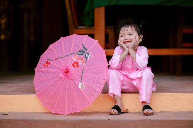 ilustrasi payung anak (pexels.com/id-id/@minh-vo)