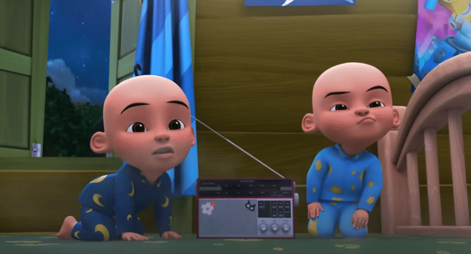 cuplikan Upin Ipin episode Lembaga Hitam (youtube.com/Les' Copaque Production)