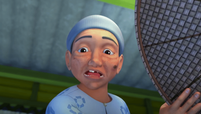 cuplikan Upin Ipin episode Opah Merajuk (youtube.com/Les' Copaque Production)