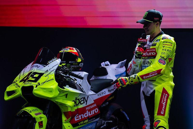 Fabio Di Giannantonio Asapi Duo Marquez di Practice MotoGP Jerman