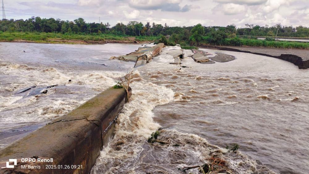 Ribuan Warga Srandakan Kesulitan Air Bersih Imbas Groundsill Sungai Progo Jebol
