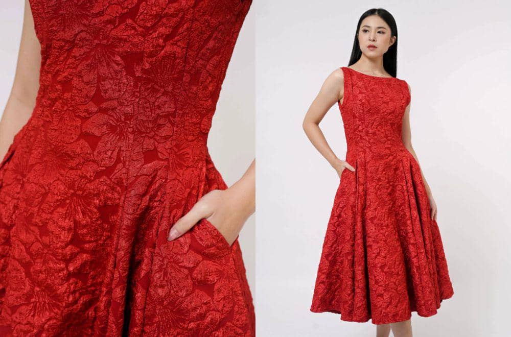 10 Rekomendasi Dress Merah untuk Imlek, Apik nan Elegan! | IDN Times
