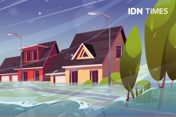 Ibu dan Anak Meninggal Terseret Luapan Sungai di Karangasem