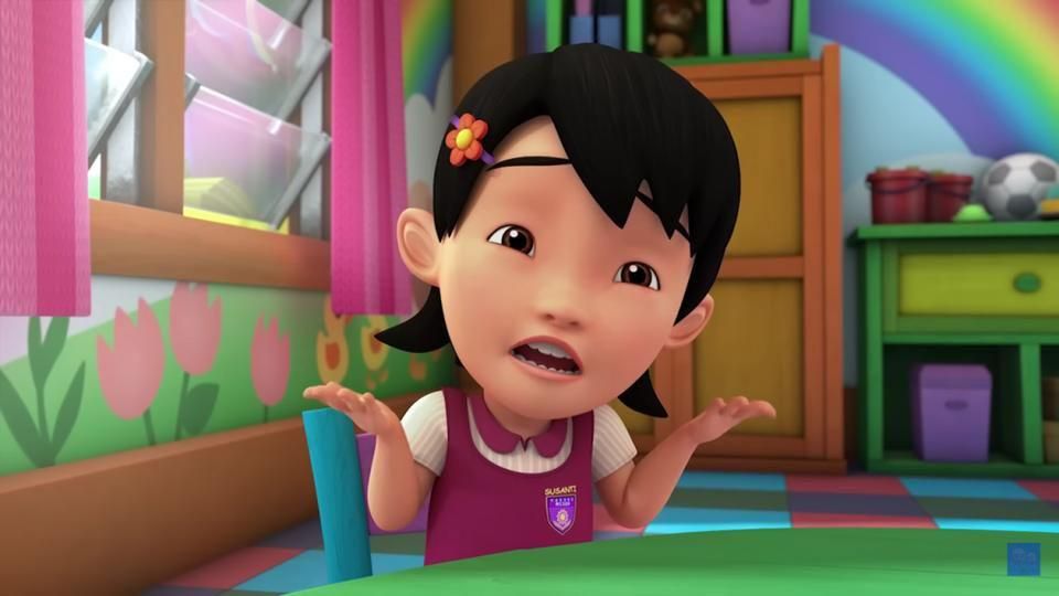 Susanti di Upin & Ipin (Dok. Les' Copaque Productions)