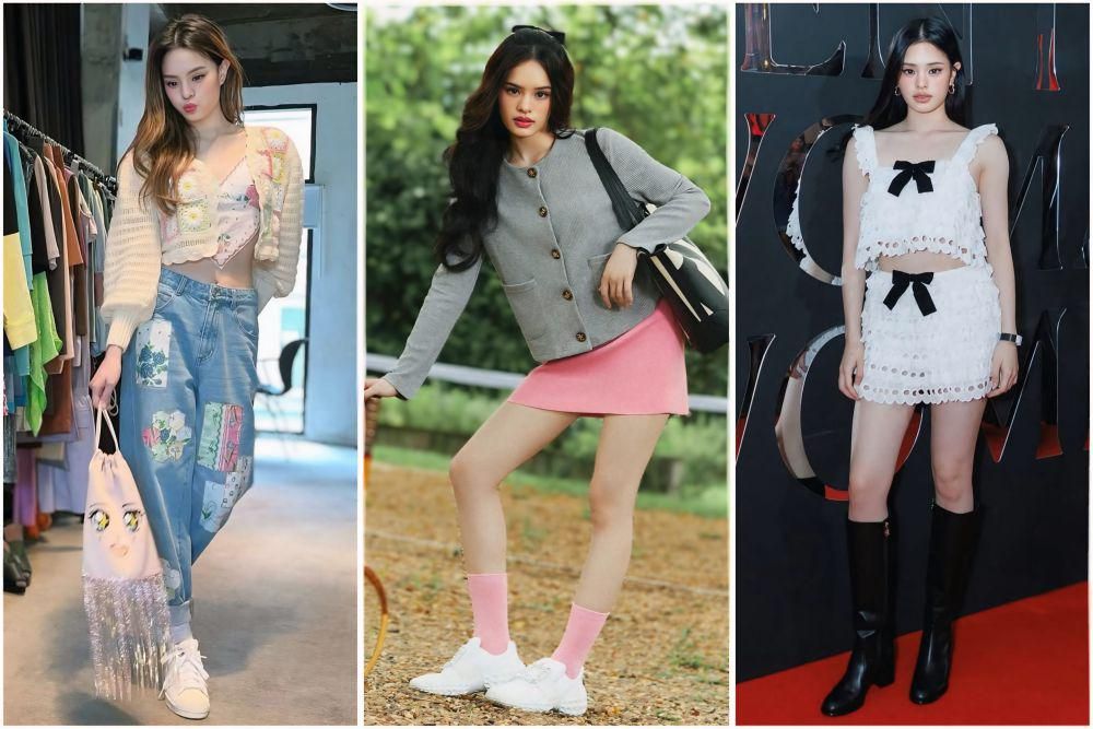 7 Ide OOTD Edgy Girly Style ala Achiraya Nitibhon, Curi Atensi!