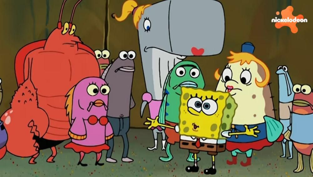 15 Karakter Figuran di SpongeBob yang Mencuri Perhatian Penonton
