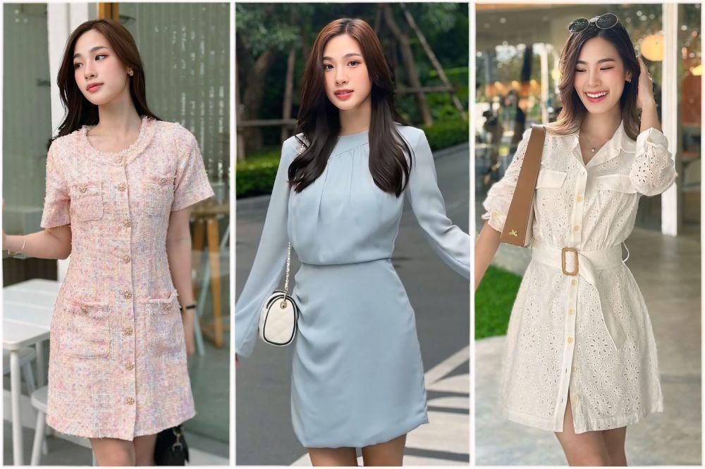 8 Ide Dress Simple Feminine Style ala Tita Pathitta, Visualnya Anggun!