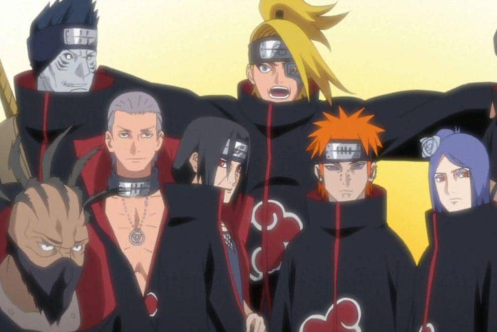 potret anggota Akatsuki (dok. Pierrot/Naruto Shippuuden)