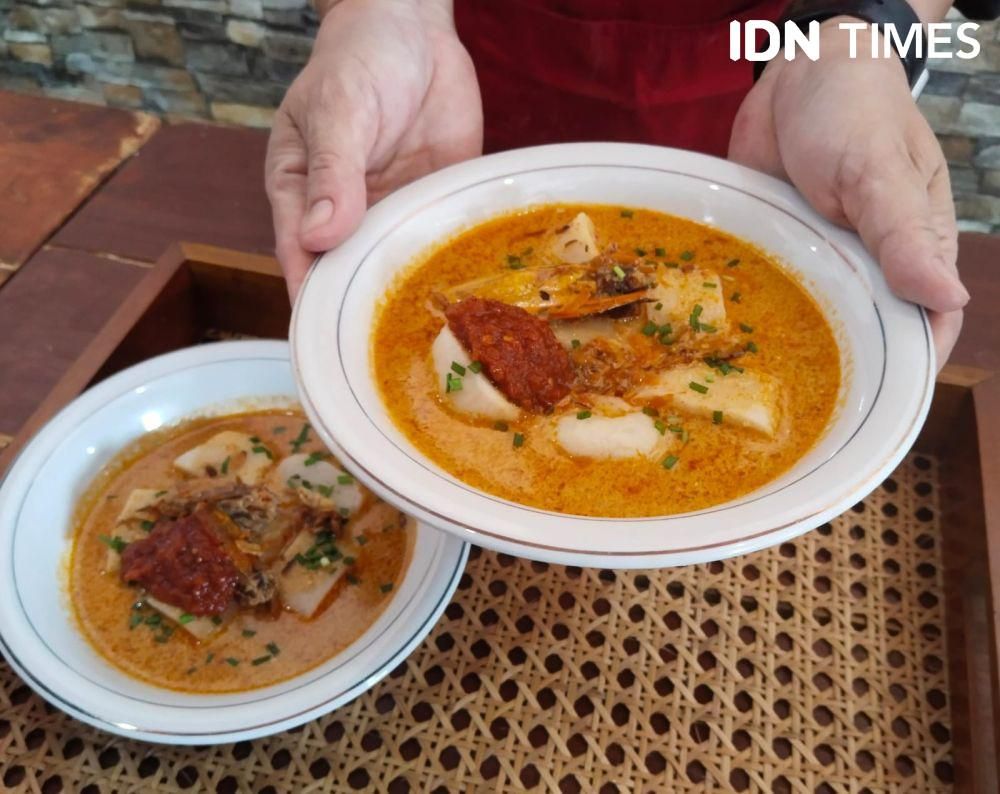 Laksan kuliner khas Palembang yang sering diburu saat ramadan (IDN Times/Feny Maulia Agustin)