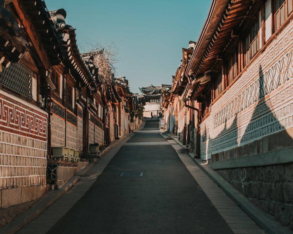 Potret Hanok Village, Korea Selatan (pexels.com/@jakobjin)