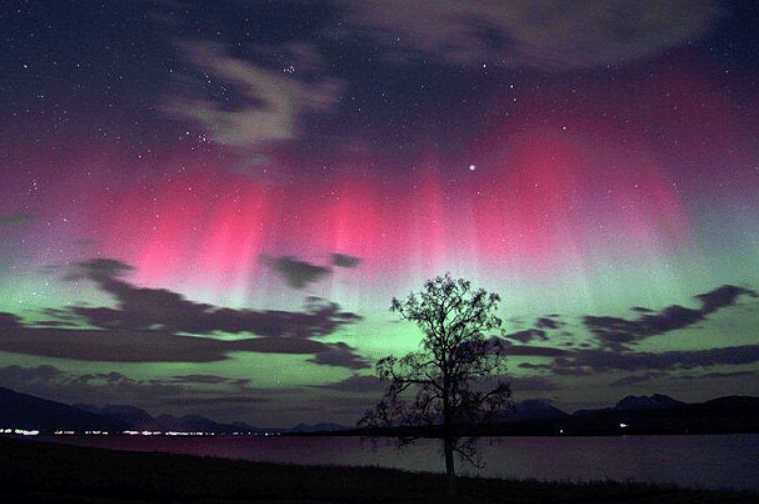ilustrasi Aurora Borealis (commons.wikimedia.org/Arctic light - Frank Olsen)