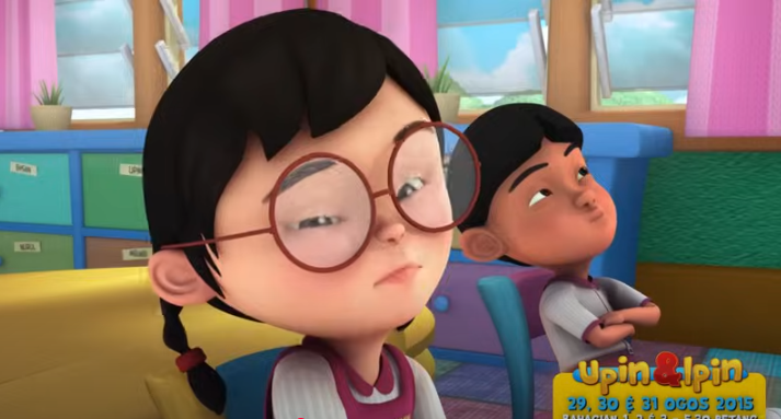 cuplikan Upin Ipin episode Isi Masa Lapang (youtube.com/Les' Copaque Production)