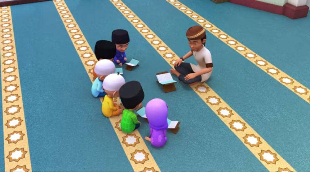 kegiatan berpahala Upin dan Ipin saat Ramadan (youtube.com/Les' Copaque Production)