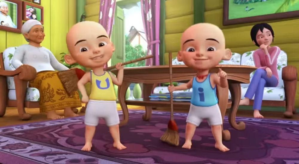 kegiatan berpahala Upin dan Ipin saat Ramadan (youtube.com/Les' Copaque Production)