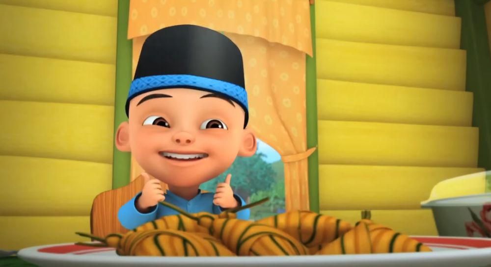 makanan Lebaran di Upin dan Ipin (youtube.com/Les' Copaque Production)