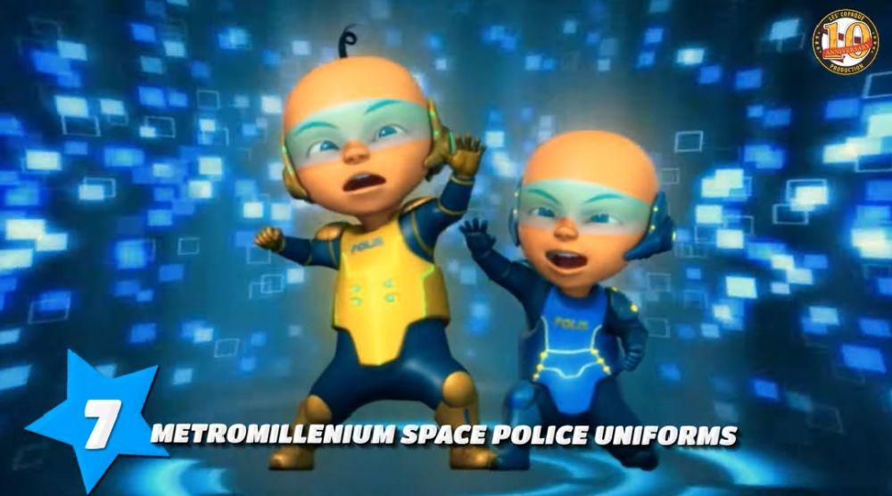 kostum ikonis Upin dan Ipin (youtube.com/Les' Copaque Production)
