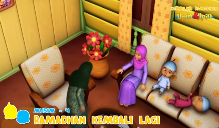 cuplikan Upin Ipin episode Ramadhan Kembali Lagi (youtube.com/Les' Copaque Production)