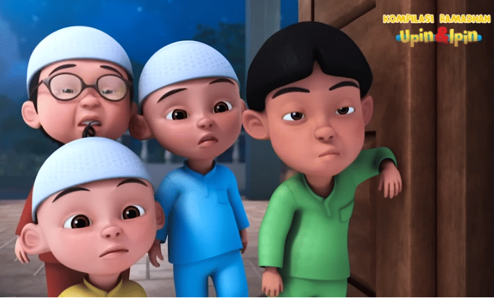 cuplikan episode Upin Ipin spesial bulan Ramadan  (youtube.com/Les' Copaque Production)