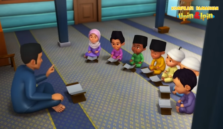 cuplikan episode Upin Ipin spesial bulan Ramadan  (youtube.com/Les' Copaque Production)