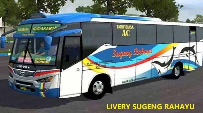 30+ Livery BUSSID Sugeng Rahayu HD, Langsung Download Mainkan!