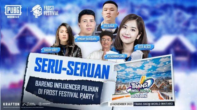 Frost Festival PUBG MOBILE Hadir di Trans Snow World Bintaro ...