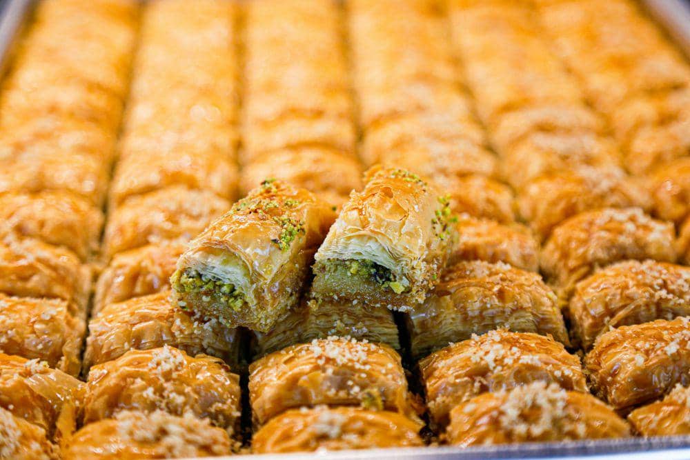 Baklava (unsplash.com/Syed F Hashemi)