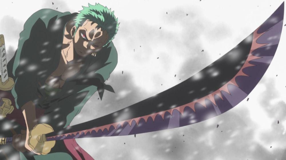 Roronoa Zoro pemilik dari pedang Shusui (dok. Toei Animation/One Piece)