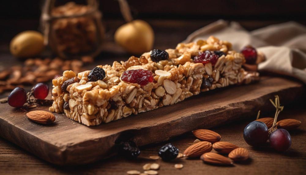 Ilustrasi granola bar atau protein bar (freepik.com/stockgiu)