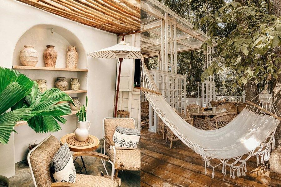 desain teras bohemian (pexels.com/lily indah | pexels.com/svata k)