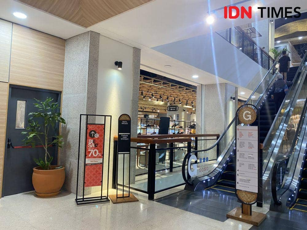 Sarinah department store di Jakarta Pusat. (IDN Times/Vadhia Lidyana)